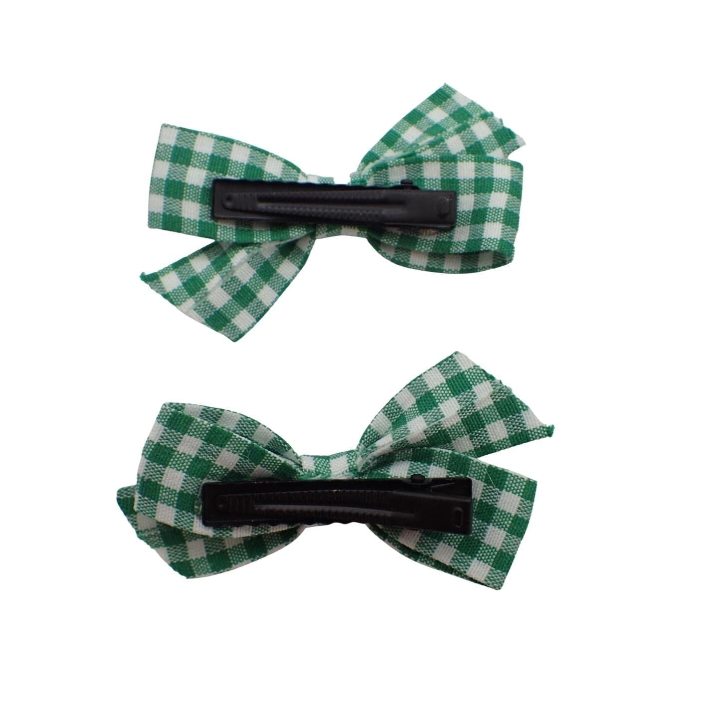 2pc Back to School Hair Bows Set Stylish Girls Clip-In Hair Bow Accessories Hair Clips Colourful School Hair Slide Girls, Kids, Children